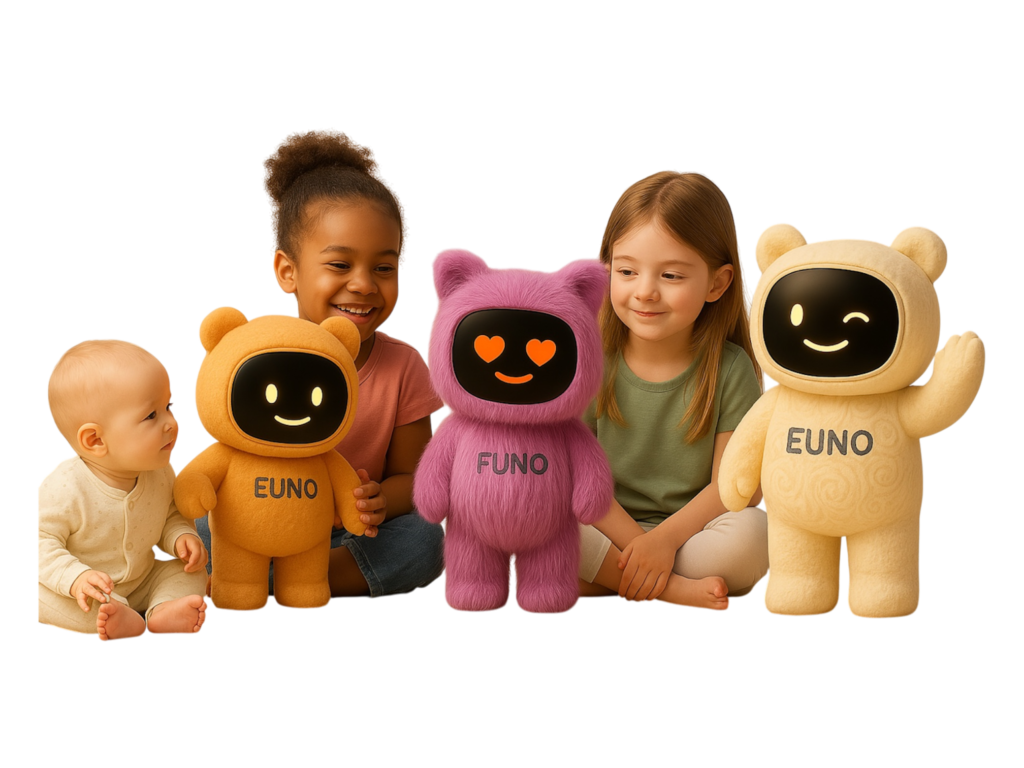 3 euno + 3 enfant Fond transparent